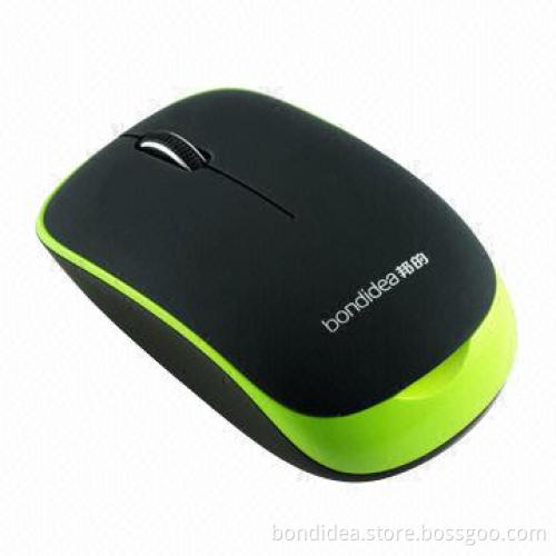 2.4G optical mouse, 2000DPI, low-voltage indicator function, audit battery at any time